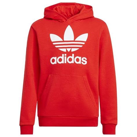 adidas trefoli hoodie kinder rot|Kids .